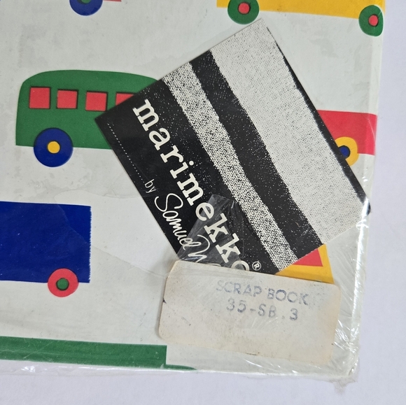 Vintage Marimekko scrapbook Bo Boo design produced by Samuel Ward New in plastic - Picture 3 of 14